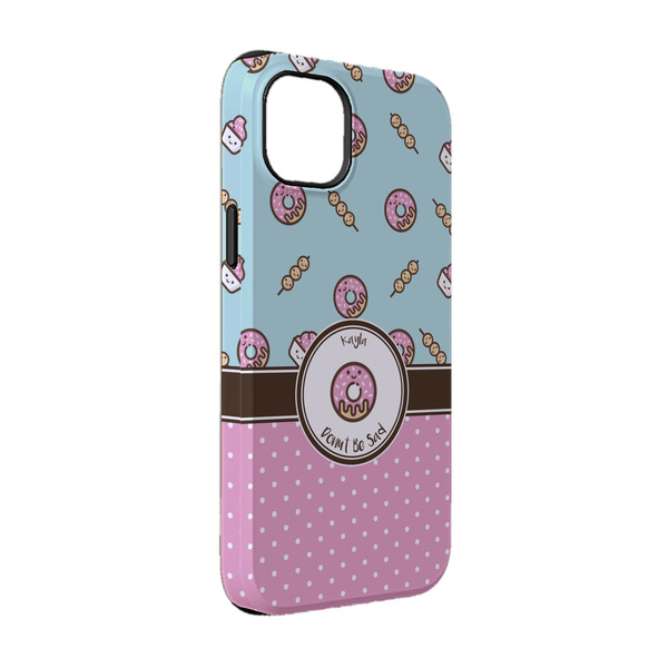 Custom Donuts iPhone Case - Rubber Lined - iPhone 14 (Personalized)