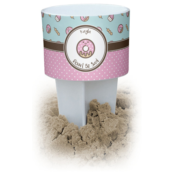 Custom Donuts Beach Spiker Drink Holder (Personalized)