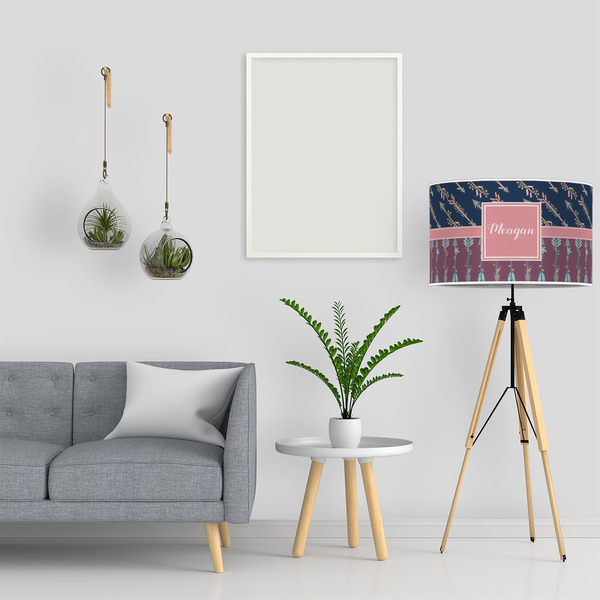 Tribal Arrows 12" Drum Lampshade - LIFESTYLE