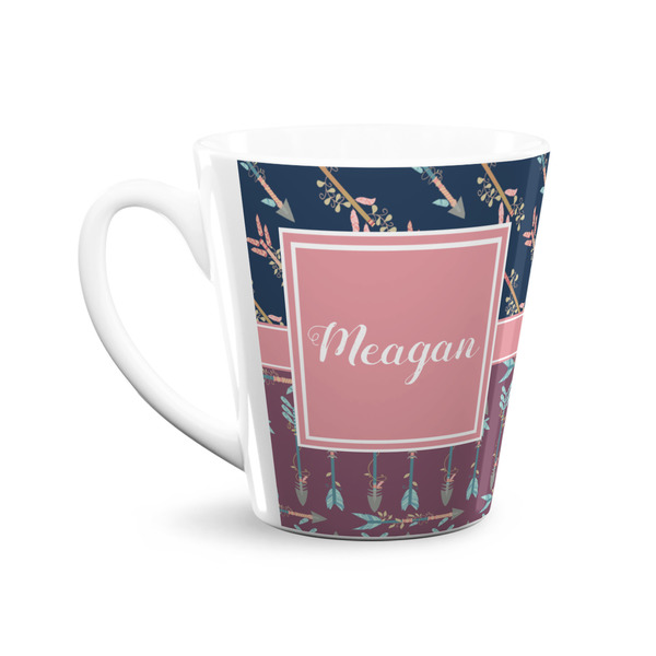 Tribal Arrows 12 Oz Latte Mug - Front
