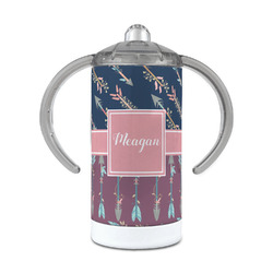 Tribal Arrows 12 oz Stainless Steel Sippy Cup (Personalized)