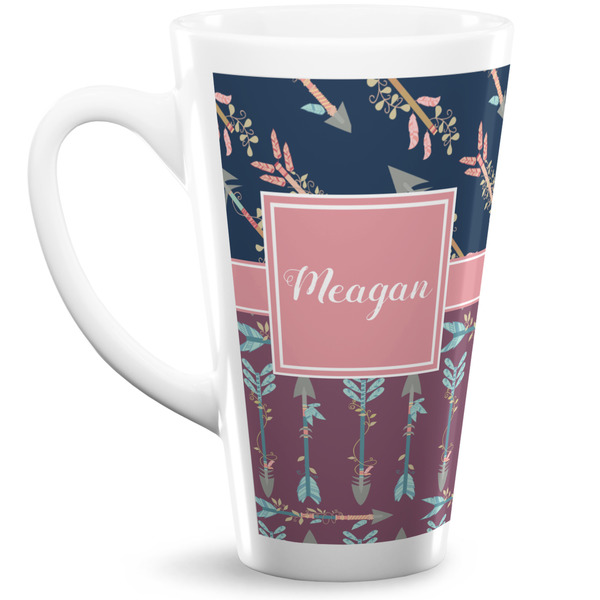 Custom Tribal Arrows Latte Mug (Personalized)