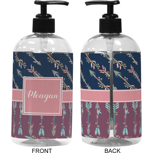 Tribal Arrows 16 oz Plastic Liquid Dispenser (Approval)