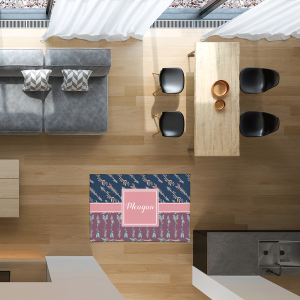 Tribal Arrows 2'x3' Indoor Area Rugs - IN CONTEXT