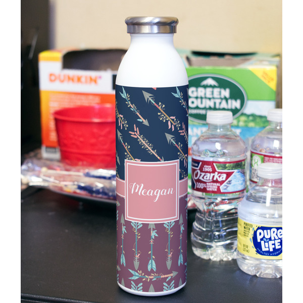 Tribal Arrows 20oz Water Bottles - Full Print - In Context