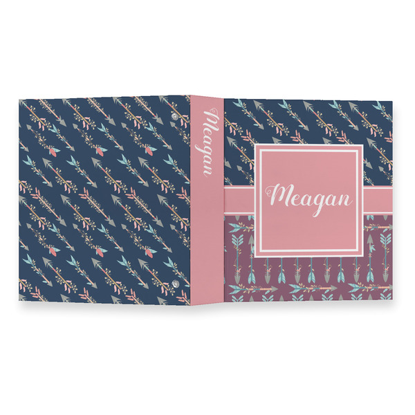 Tribal Arrows 3 Ring Binders - Full Wrap - 1" - OPEN OUTSIDE