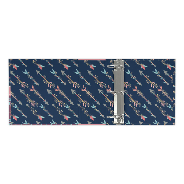 Tribal Arrows 3 Ring Binders - Full Wrap - 3" - OPEN INSIDE