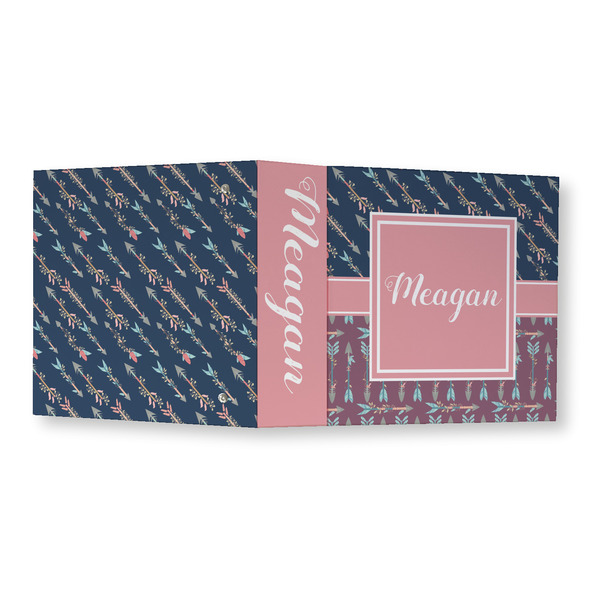 Tribal Arrows 3 Ring Binders - Full Wrap - 3" - OPEN OUTSIDE