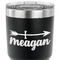 Tribal Arrows 30 oz Stainless Steel Ringneck Tumbler - Black - CLOSE UP