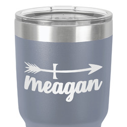 Tribal Arrows 30 oz Stainless Steel Tumbler - Grey - Double-Sided (Personalized)