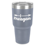 Tribal Arrows 30 oz Stainless Steel Tumbler - Grey - Single-Sided (Personalized)