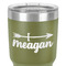 Tribal Arrows 30 oz Stainless Steel Ringneck Tumbler - Olive - Close Up