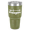 Tribal Arrows 30 oz Stainless Steel Tumbler - Olive - Single-Sided (Personalized)