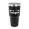 Tribal Arrows 30 oz Stainless Steel Ringneck Tumblers - Black - FRONT