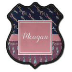 Tribal Arrows Iron On Shield Patch C w/ Name or Text