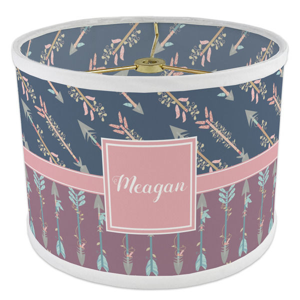 Tribal Arrows 8" Drum Lampshade - ANGLE Poly-Film