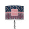 Tribal Arrows 8" Drum Lamp Shade - Poly-film (Personalized)