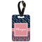 Tribal Arrows Metal Luggage Tag w/ Name or Text