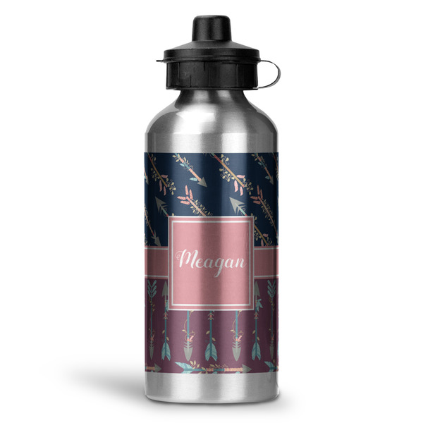 Custom Tribal Arrows Water Bottle - Aluminum - 20 oz (Personalized)
