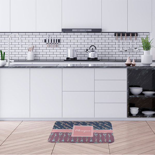 Tribal Arrows Anti-Fatigue Kitchen Mats - LIFESTYLE