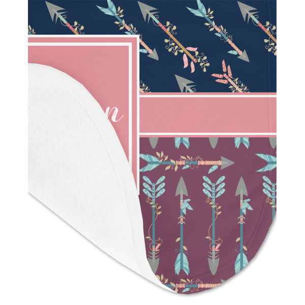 Tribal Arrows Baby Bib - AFT detail