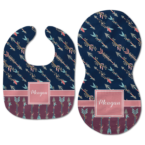 Tribal Arrows Baby Bib & Burp Set - Approval (new bib & burp)