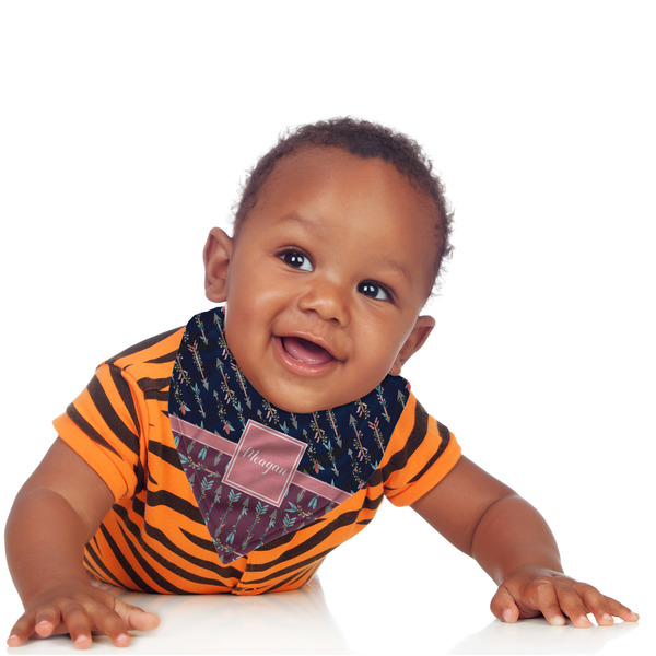 Tribal Arrows Bandana Bib - (Lifestyle 1 boy)