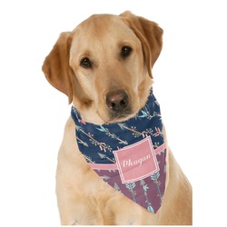 Tribal Arrows Dog Bandana Scarf w/ Name or Text