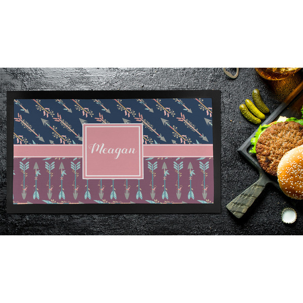 Tribal Arrows Bar Mat - Small - LIFESTYLE