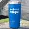 Tribal Arrows 20 oz Stainless Steel Tumbler - Royal Blue - Single Sided (Personalized)
