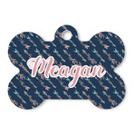 Tribal Arrows Bone Shaped Dog ID Tag (Personalized)