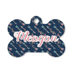 Tribal Arrows Bone Shaped Dog ID Tag - Small (Personalized)