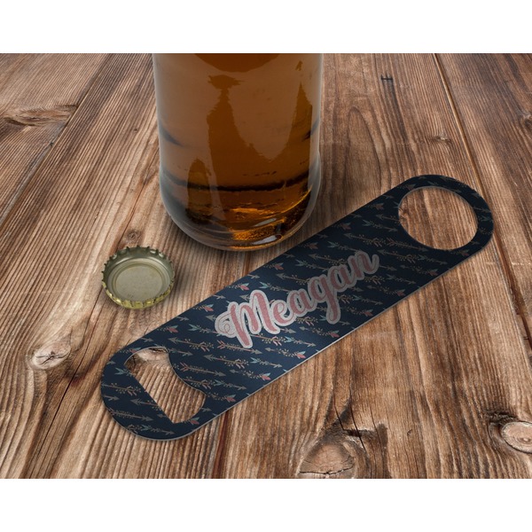 Tribal Arrows Bottle Opener - In Use