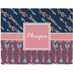 Tribal Arrows Woven Fabric Placemat - Twill w/ Name or Text
