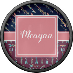 Tribal Arrows Cabinet Knob (Black) (Personalized)