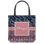 Tribal Arrows Canvas Tote Bag - Large - 18"x18" (Personalized)