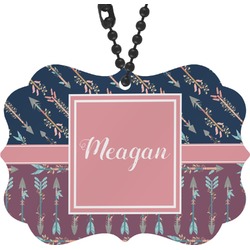 Tribal Arrows Rear View Mirror Decor (Personalized)