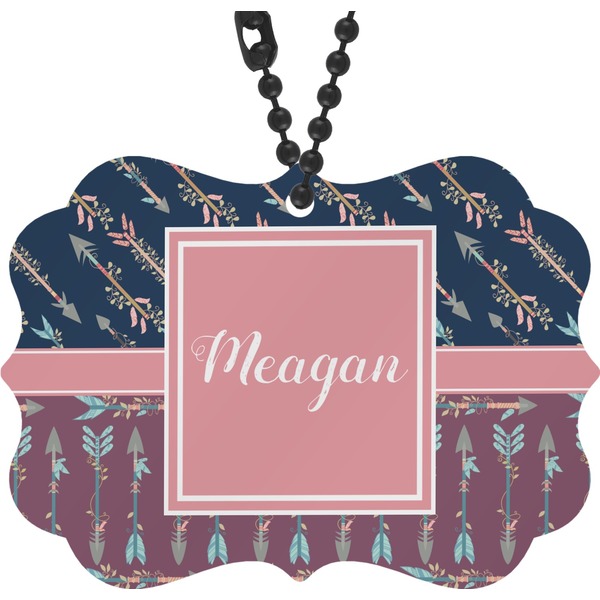 Custom Tribal Arrows Rear View Mirror Decor (Personalized)