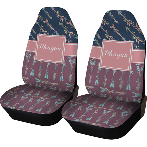 Custom Tribal Arrows Car Seat Covers (Set of Two) (Personalized)