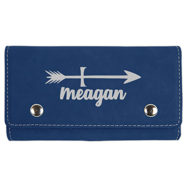 Custom Tribal Arrows Cards & Dice Set - Navy Blue (Personalized)