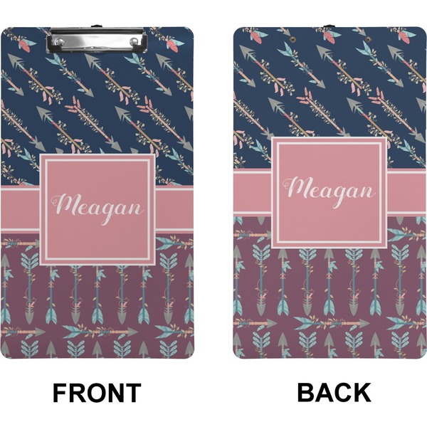 Tribal Arrows Clipboard (Legal) (Front + Back)
