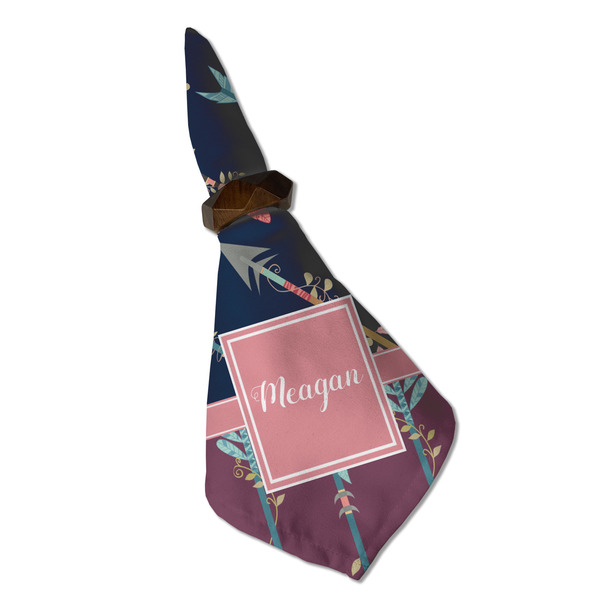 Tribal Arrows Cloth Napkins - Personalized Dinner (Folded in Ring) (MAIN)