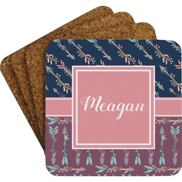 Tribal Arrows Coaster Set (Personalized)