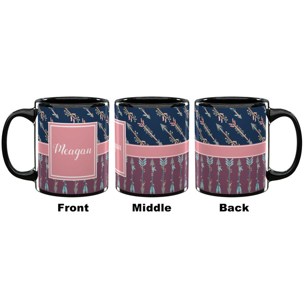 Tribal Arrows Coffee Mug - 11 oz - Black APPROVAL