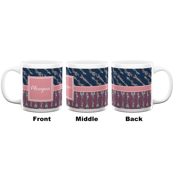 Tribal Arrows Coffee Mug - 20 oz - White APPROVAL