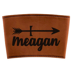 Tribal Arrows Leatherette Cup Sleeve (Personalized)