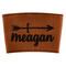 Tribal Arrows Leatherette Cup Sleeve (Personalized)