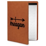 Tribal Arrows Leatherette Portfolio with Notepad - Small - Single Sided (Personalized)