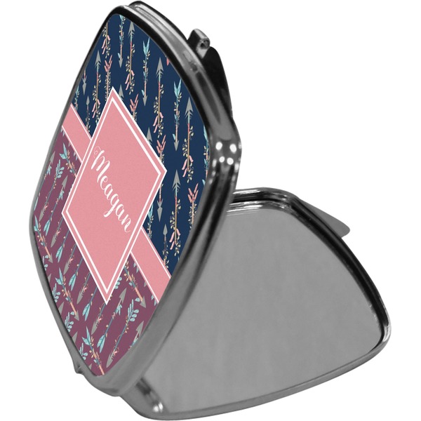 Tribal Arrows Compact Mirror (Side View)