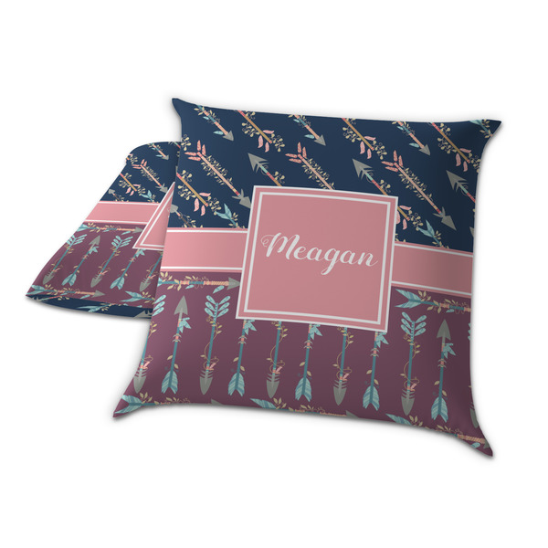 Tribal Arrows Decorative Pillow Case - TWO